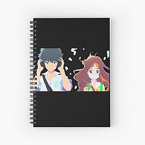 Words Bubble Up Like Soda Pop Anime Spiral Notebook