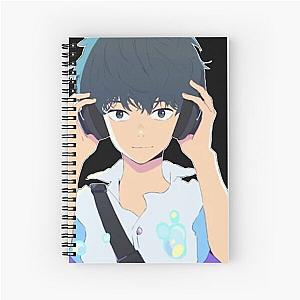 Words Bubble Up Like Soda Pop Anime Spiral Notebook