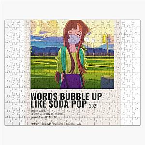 Words bubble up like soda pop (2021) Jigsaw Puzzle