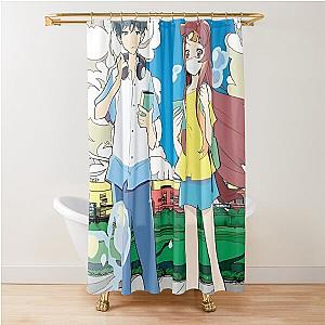 Words Bubble Up Like Soda Pop - Listening Music Enjoying Life  Shower Curtain