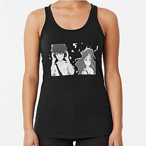 Words Bubble Up Like Soda Pop Anime Racerback Tank Top