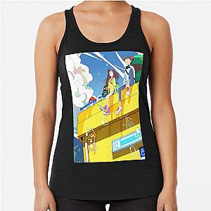 Words Bubble Up Like Soda Pop - Sitting on Top of the Roof  Racerback Tank Top