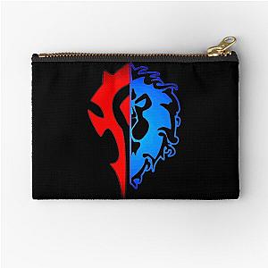 7619 Combined Alliance-Horde logo from the game World of warcraft - WoW- Zipper Pouch