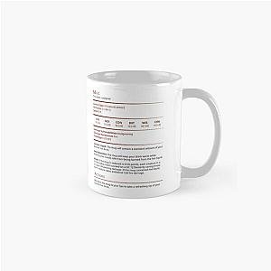 Tabletop RPG - Stat Block Classic Mug