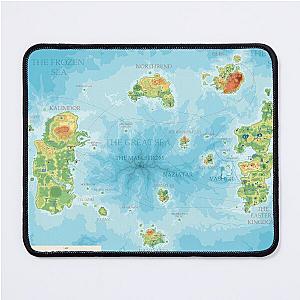 Detailed Azeroth map Mouse Pad