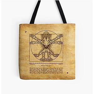 Vitruvian Murloc All Over Print Tote Bag