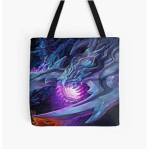 Facing Down the Devourer All Over Print Tote Bag