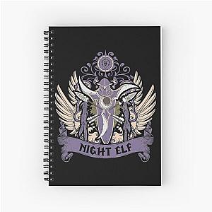 NIGHT ELF - ELITE EDITION - Perfect Gift Spiral Notebook