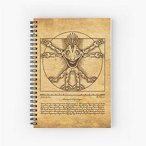 Vitruvian Murloc Spiral Notebook