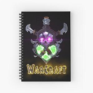 Wow Warlock Spiral Notebook