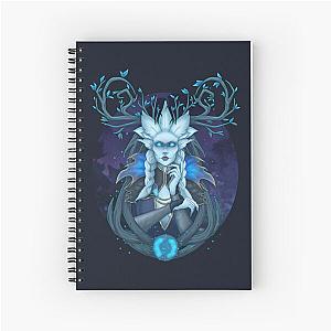 The Winter Queen Spiral Notebook