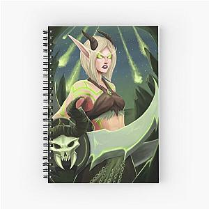 Warcraft - Blood Elf Demon Hunter Spiral Notebook