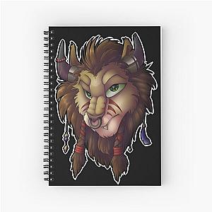 Tauren Druid Spiral Notebook