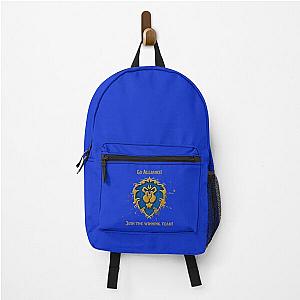 7620 Logo of the Alliance of the game World of warcraft - WoW- Backpack