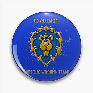 7620 Logo of the Alliance of the game World of warcraft - WoW- Pin