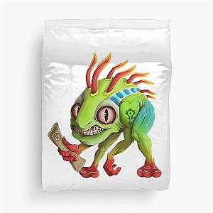 A Murloc Ate My Homework Duvet Cover