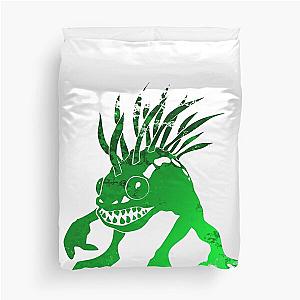 Murloc Green Duvet Cover