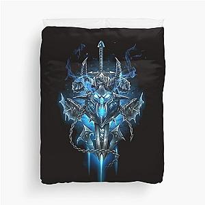 Frost Death Knight logo Duvet Cover