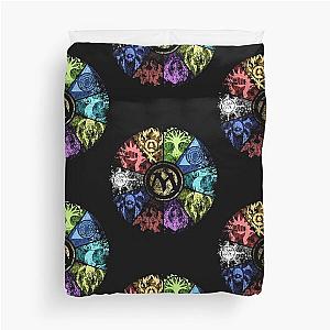 MTG  Faded Guild Wheel  Duvet Cover