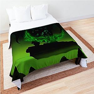 silhouette of illidan Comforter