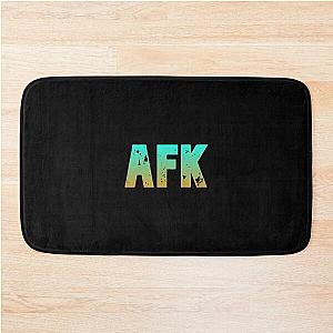 AFK, Funny Cool Best color art Bath Mat