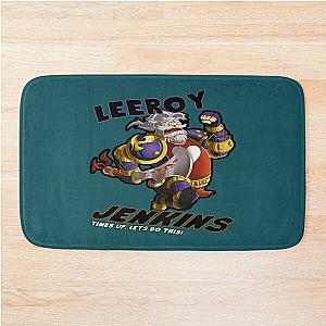 leeory jenkins times up Bath Mat