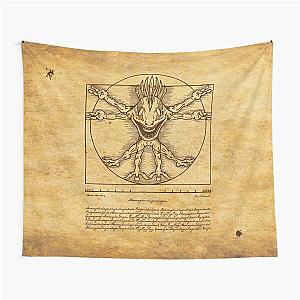 Vitruvian Murloc Tapestry