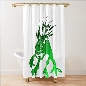 Murloc Green Shower Curtain