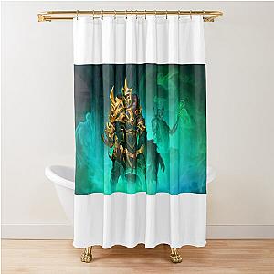 Wrath king Shower Curtain