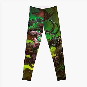 Illidan Stormrage Battles Guldan Leggings