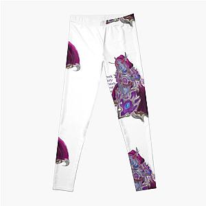 Dark lady watch over you Leggings