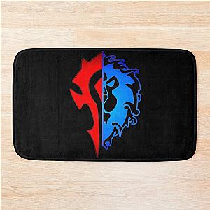 7619 Combined Alliance-Horde logo from the game World of warcraft - WoW- Bath Mat