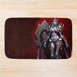 7305 Sylvanas from the game World of Warcraft - WOW - Horde Bath Mat