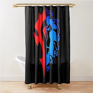 7619 Combined Alliance-Horde logo from the game World of warcraft - WoW- Shower Curtain