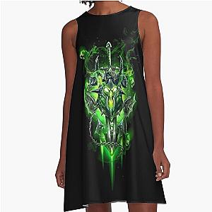 Unholy Death Knight Design A-Line Dress