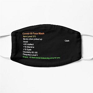 Legendary Covid Face Mask Item Flat Mask