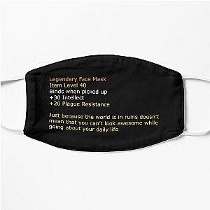 Legendary Face Mask Flat Mask