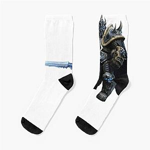 7904 The Lich King from World of warcraft Socks