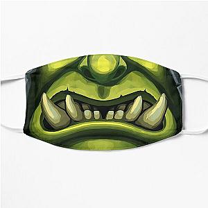 Fantasy orc face Flat Mask