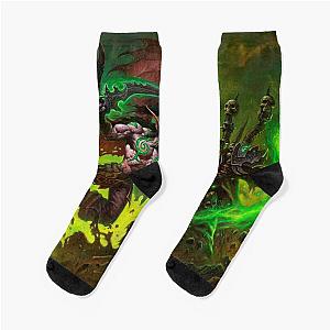 Illidan Stormrage Battles Guldan Socks