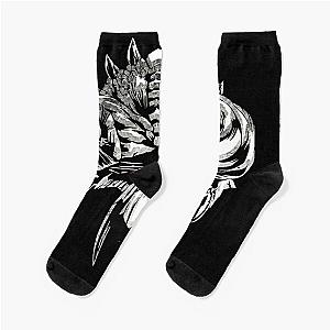 Diablos Head monster Socks