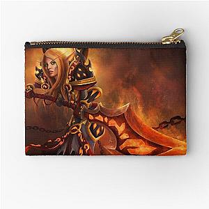 Blood Elf Retribution Paladin Fan Art Zipper Pouch