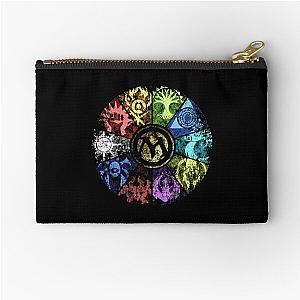 MTG  Faded Guild Wheel  Zipper Pouch