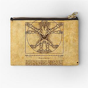 Vitruvian Murloc Zipper Pouch