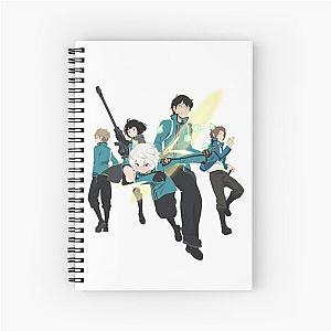 world trigger Spiral Notebook