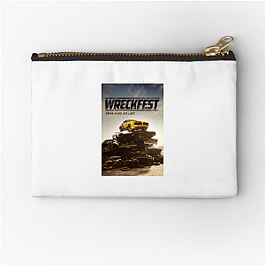 Wreckfest Drive Hard Die Last Wreckfest Zipper Pouches