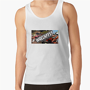 Wreckfest Crash Win Repeat Wreckfest Tank Tops
