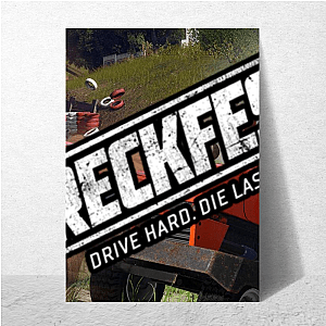 Wreckfest Crash Win Repeat Wreckfest Posters