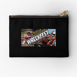 Wreckfest Crash Win Repeat Wreckfest Zipper Pouches