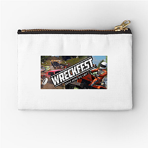 Wreckfest Crash Win Repeat Wreckfest Zipper Pouches